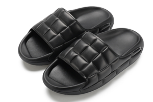Factory Pu Custom Sandals Unisex Footwear <strong>Mens</strong> Designers Thick <strong>Slippers</strong> OEM Rubber Embossed Custom Slides With Logo - Product Image 4
