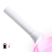 Lampe à ongles UV LED sans fil portable en plastique avec couvercle de protection des yeux rechargeable et séchoir à gel à séchage rapide pour usage domestique