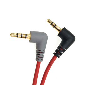 สายแจ็คเสียง 3.5 มม. แบบ 3 ขา ต่อ 4 ขา มุม 90 องศา ขายดี ลดราคา - Product Image 1