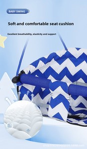 Balançoire pour bébé en tissu, pour l'intérieur et l'extérieur, pour les enfants de 0 à 24 mois, chaise suspendue - Product Image 6