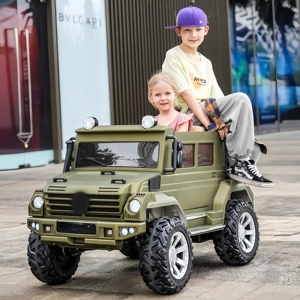 Voitures électriques rechargeables pour enfants, véhicules télécommandés en plastique, vente en gros, à piles, pour enfants - Product Image 2