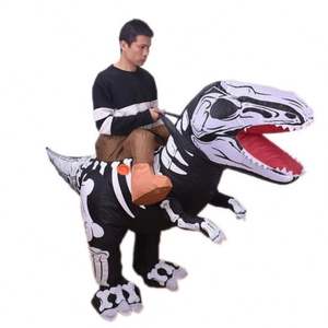 Divertido <span class=keywords><strong>Disfraz</strong></span> Inflable de <span class=keywords><strong>Dinosaurio</strong></span> para Adultos, <span class=keywords><strong>Disfraz</strong></span> de T-Rex para Halloween, <span class=keywords><strong>Disfraz</strong></span> de <span class=keywords><strong>Dinosaurio</strong></span> para Adultos para el Hogar - Product Image 4