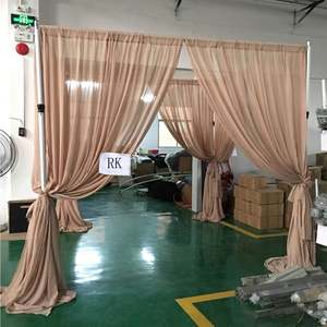 Support en aluminium pour tente de réception de mariage, tubes et rideaux de fond pour la décoration de mariage - Product Image 6