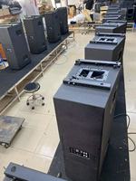 Passive Dual 12 ''Trois Division Line Array Haut-parleurs 4ohm Système de sonorisation intérieur pour Club Concert Performances Pro Audio