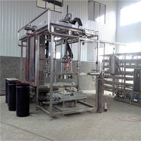 Remplisseuse de fûts aseptique automatique industrielle pour produits hautement visqueux, machine de remplissage de boissons et de pâte de tomate en acier inoxydable SUS304