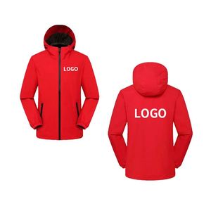 Chaquetas Impermeables Personalizadas para Hombre y Mujer, Cortavientos, con Capucha - Product Image 1