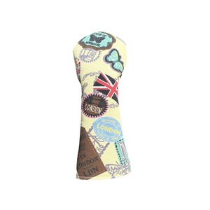 Fundas para Palos de <span class=keywords><strong>Golf</strong></span> con Diseño de Mariposa Colorida y Bandera del Reino Unido, para <span class=keywords><strong>Driver</strong></span> y Putter, con Tela Protectora - Product Image 5