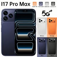 Smartphone I17 Pro Max Octa Core LTE Écran Dynamic Island 7,3 Pouces 16 Go + 1 To Double SIM Face ID Accessoires Budget