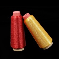 Hilo Metálico para Bordar, Crochet, Tejer y Punto de Cruz, Rollo de 3200m, Colores Variados