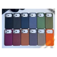 Étui de téléphone portable à texture tissée pour iPhone 18 Pro Max / pour iPhone 18 Pro