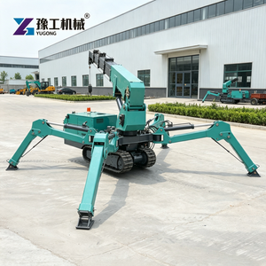 Grúa Araña <span class=keywords><strong>de</strong></span> 5t, Mini Grúa sobre Orugas con Sistema Anti Dos Bloques para Trabajos Seguros <span class=keywords><strong>de</strong></span> Montaje en Escenarios - Product Image 2