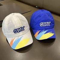 Gorra de Béisbol de 6 Paneles para Niños, Unisex, Estilo Vintage con Puntos, Secado Rápido, Ligera, de Nailon, con Orificios Cortados con Láser, Visera Curva, Bordado Personalizado, Color a Elección