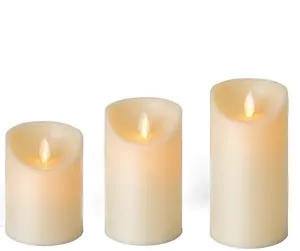 Jozda ev Candles cor mumlar akülü elektrikli alevsiz LED Tealight mum