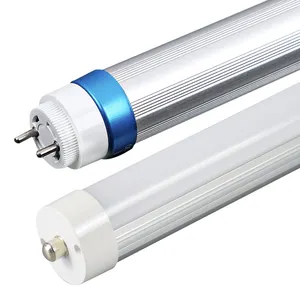 LEDT8 drehen Aluminium-Kunststoff-Lampen röhre 2,4 M 1,5 m 130LM hervor gehoben Benutzer definierte blaue Dreh lampe 30w 24w 18w