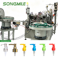 Machine d'assemblage entièrement automatique pour noyaux de pompe, pompes à lotion et pompes à pince
