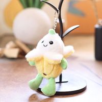 Porte-clés pendentif mignon fruit pomme banane mangue Dragon fruit coton peluche jouet Dolum sac pendentif