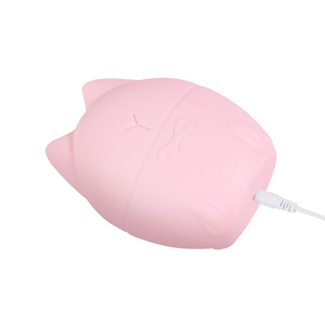 Cute G Spot Clitoris Couplet Toy with USB Power Supply Safe Silicone Wireless Remote Control <b>Vibrator</b> for Egg for Cat Licking - Product Image 2