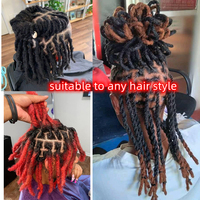 [KAMA dreads] extensions permanentes de cheveux humains dread locs paquet naturel de dreadlocks