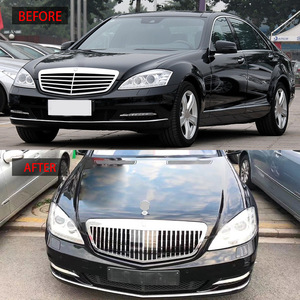 กระจังหน้า W221 Mercedes-Benz S-Class อะไหล่ ABS 2009-2012สไตล์ Maybach - Product Image 2
