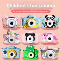 Caméscope numérique miniature pour enfants Unicorn, HD 720p, écran 2 pouces, MicroSD, caméra en plastique pour tout-petits, version améliorée pour enfants