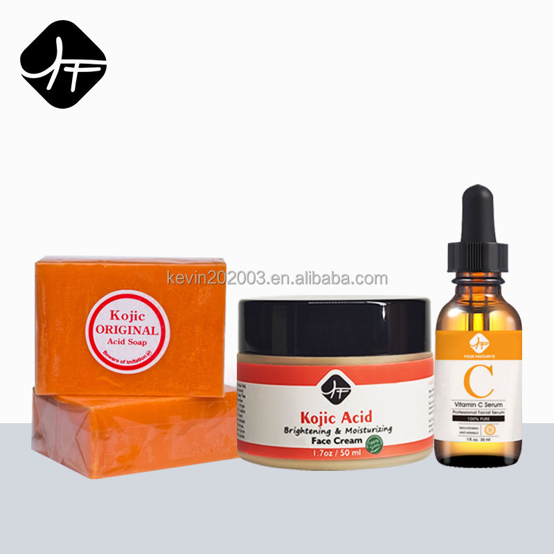 Kojic acide blanchissant l'ensemble de peau