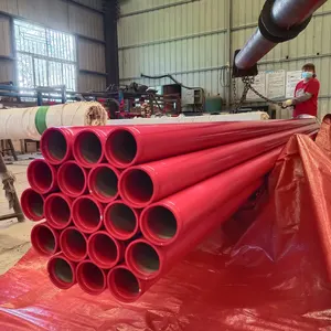 A795 UL / FM Fire Pipe Sch 10 / Sch 40 Grooved Ends ERW Carbon Steel Pipes