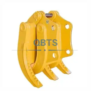 Rock Machinery Grab Excavadora Accesorios Retroexcavadora rotativa Agarre hidráulico para Kobelco 1 F