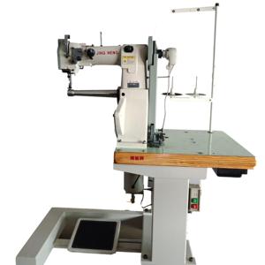Machine à coudre à cylindre JN-167 avec petite bouche, positionnement automatique et alimentation composée pour chaussures, jouets et équipements sportifs - Product Image 1