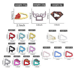 Guangdong colorido rascacielos astronauta alas solapa Pin personalizado Premium especial esmalte Metal broche para decoración de sombreros - Product Image 3