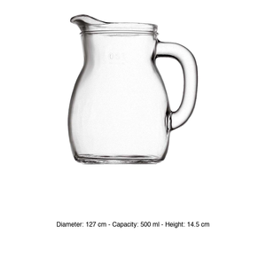 Jarra Bistrot Bormioli Rocco 0.5 L A 14.5 cm Ø 12.7 cm - Product Image 3