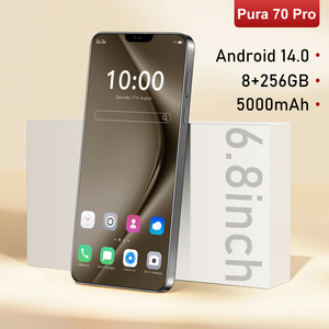 Teléfono Inteligente Android 13 H Pura 70 Pro de Fácil Operación y Excelente Experiencia de Uso, Carga Sencilla, Octa Core, Inglés, Español, Viajes, Negocios - Product Image 1