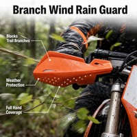 Protège-mains universels pour moto, déflecteur de vent, protection des mains sur guidon, en plastique PP, pour Dirt Bike Street Sport Touring