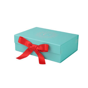 Wholesale Custom Black Collapsible <b>Ribbon</b> Carton Reverse Tuck End Boxes Embossed Magnetic Folding <b>Gift</b> Lid for Chocolate - Product Image 5