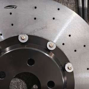 Disco Freno Carbon-Ceramico 380 390 400 420mm Kit <span class=keywords><strong>Freni</strong></span> Maggiorati per Nissan GTR R35 <span class=keywords><strong>BMW</strong></span> M5 M6 Porsche GT4 718 Cayman Taycan Panamera - Product Image 3