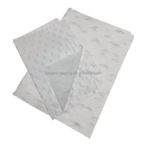 Factory supplier cheap low moq custom logo 17gsm flower gift packaging tissue paper