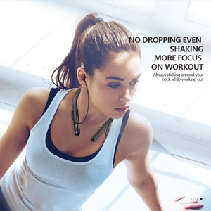 Foneng Hot Bán tai nghe trong tai từ Earbuds không dây cổ ban nhạc không dây tai nghe dây đeo cổ tai nghe với Hooks - Product Image 2