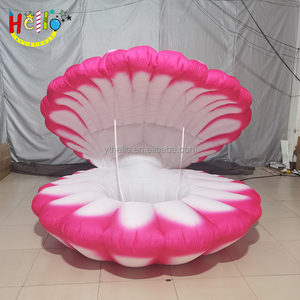 Concha Inflable Gigante Personalizada con LED, Concha Marina Inflable con Luz LED para Decoración de Escenarios de Fiesta - Product Image 6