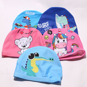 Gorro <span class=keywords><strong>de</strong></span> Natación Infantil Cómodo con Estampado <span class=keywords><strong>de</strong></span> Dibujos Animados, Equipo <span class=keywords><strong>de</strong></span> Natación <span class=keywords><strong>para</strong></span> Niños y Niñas Hecho <span class=keywords><strong>de</strong></span> Nailon, Silicona y Látex - Product Image 2