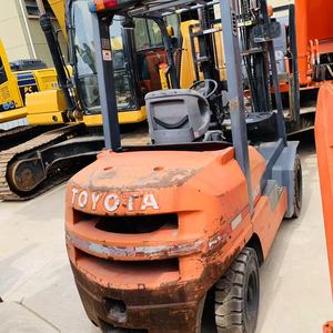 Carretilla elevadora diésel Toyota usada Original de Japón, 3 toneladas, 7FD30, 8FD30, a la venta, fuente de alimentación manual, tipo de operador de asiento para industrias agrícolas - Product Image 2
