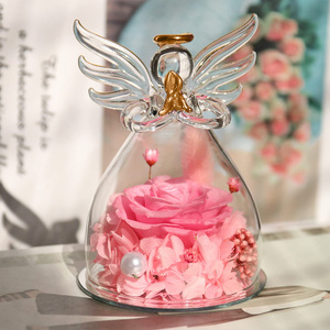 Supporto all'ingrosso per imballaggi personalizzati - Rosa Eterna <span class=keywords><strong>Angelo</strong></span>, <span class=keywords><strong>Fiore</strong></span> Stabilizzato, Regalo di Tendenza - Product Image 3