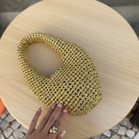 Sacs fourre-tout au crochet de haute qualité, pochettes faites à la main, sacs à main pour femmes, sacs de soirée pour femmes
