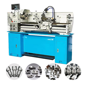 Máquina de torno de Banco manual industrial de alta precisión Trabajo de metal pesado horizontal de servicio medio - Product Image 6