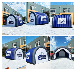Tunnel Gonfiabile Personalizzato per <span class=keywords><strong>Eventi</strong></span> <span class=keywords><strong>Sportivi</strong></span> su Larga Scala, Tunnel Pubblicitario Gonfiabile per Calcio - Product Image 2
