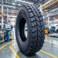 Pneus Radiaux de Camion en Gros 11.00R20 14PR Tubeless Jante 8.25 Pneu Routier Robuste pour Remorque et Bus Charge Simple 2800kg