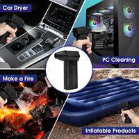 Tiktok vente chaude 130000 tr/min puissant Mini Turbo voiture ventilateur sous vide pour maison ordinateur clavier nettoyage de la poussière