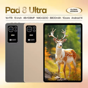 Tablette tout-en-un Pad 8 Ultra 5G |   Tablette éducative pour enfants 13'' FHD 10 cœurs 16 Go + 1 To 8800 mAh avec déverrouillage facial et GPS, écran partagé - Product Image 6