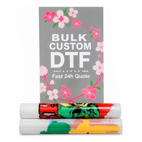 Feuilles de transfert DTF personnalisées, autocollants de transfert DTF pour l'impression sur t-shirts, motifs de transfert DTF prêts à être pressés