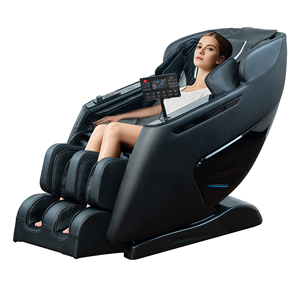 Sl-theo dõi sang trọng xách tay đầy đủ cơ thể không trọng lực ghế massage với LCD màn hình cảm ứng Hot nén chân con lăn OEM/ODM hỗ trợ - Product Image 1