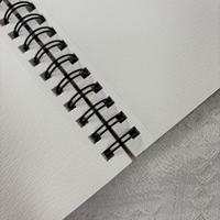 Carnet d'aquarelle Daqian personnalisé de haute qualité, 30 pages, couverture fleurie exquise, format 5,5 x 8,5 pouces, 300g