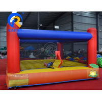 Château gonflable sur mesure pour jeux extérieurs, ring de boxe gonflable commercial avec souffleur
